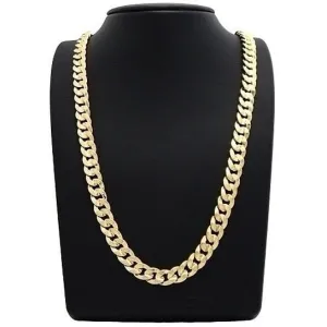 14K Gold Filled Cuban Link Chain 24