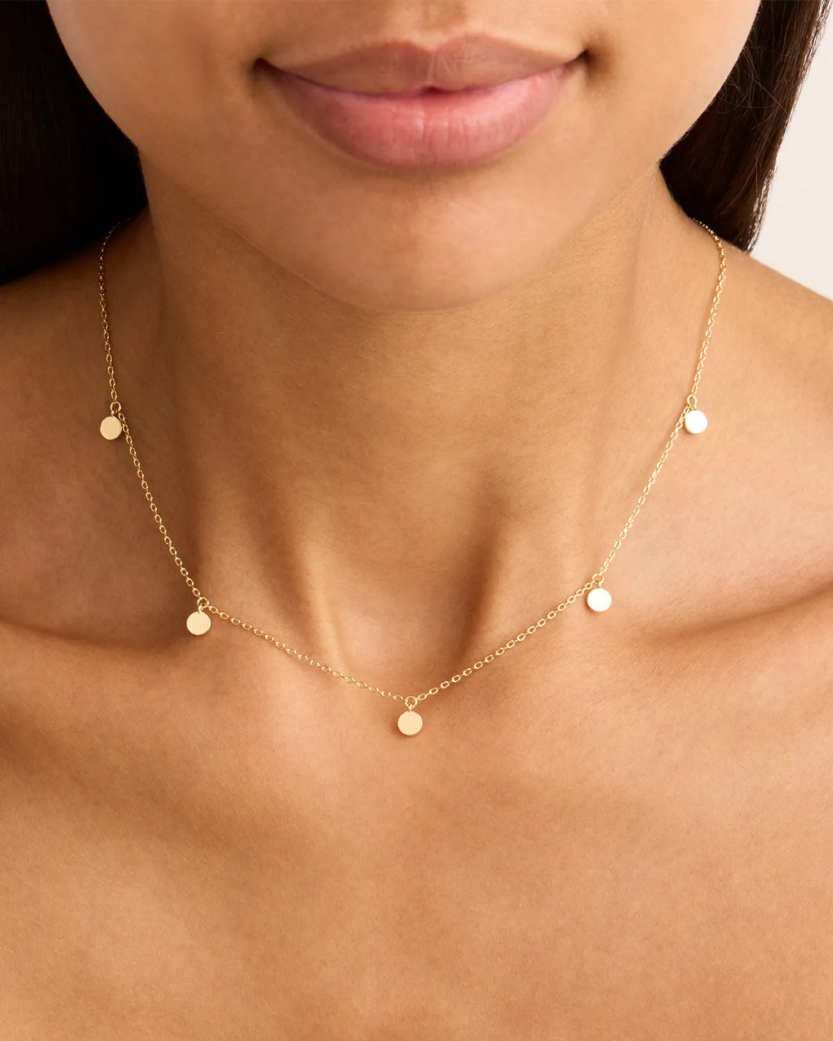 18k Gold Vermeil Embrace The Light Choker