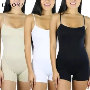 3-Pack: Essential Layering Stretch Bodysuit