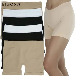 3-Pack: Everyday Layering Basic Modest Boyshorts