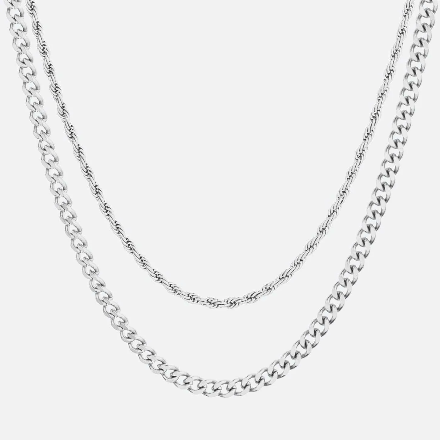 3mm Rope   4mm Cuban Set