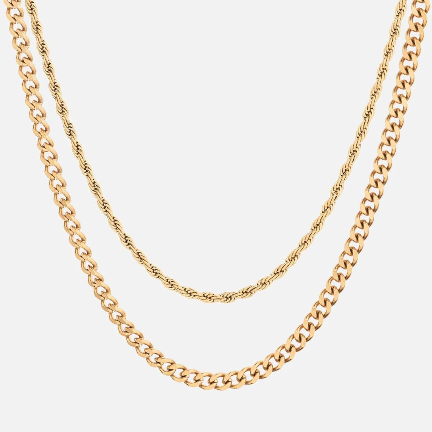 3mm Rope   4mm Cuban Set