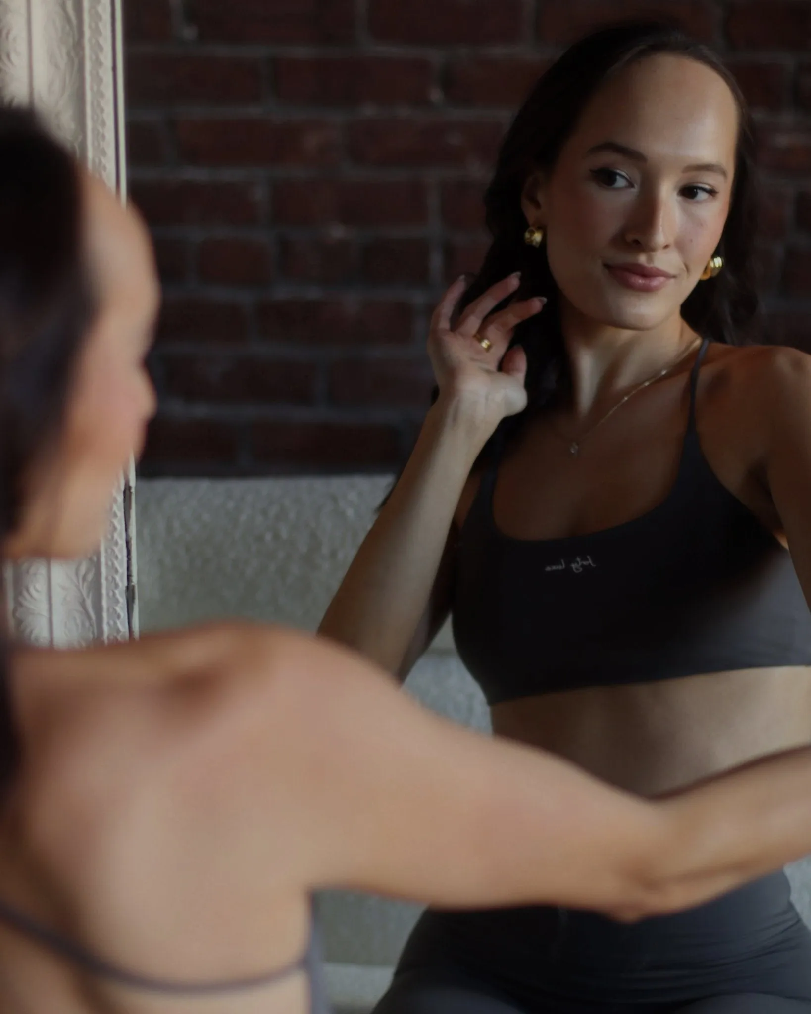 4VITALITY™ STRAPPY BRA (ARCTIC GREY)