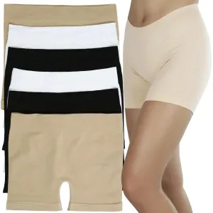 6-Pack: Essential Basic Layering Stretch Shorts