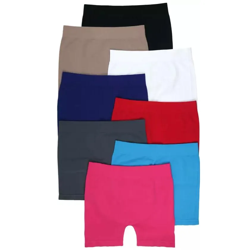 6-Pack: Women's Layering Lightweight Shorties Boyshorts