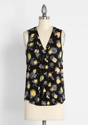 A Welcome Change Sleeveless Top