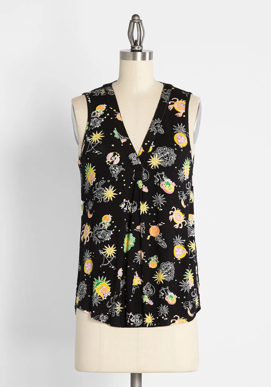 A Welcome Change Sleeveless Top