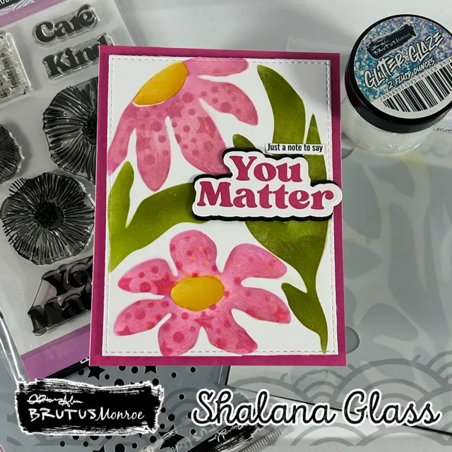 A2 Stencil | Viktoriia | 4.25"x5.5" Layering
