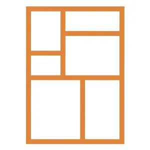 A7 Card-Color Blocking Mat