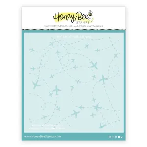 Air Traffic Background Stencils (Set Of 2)