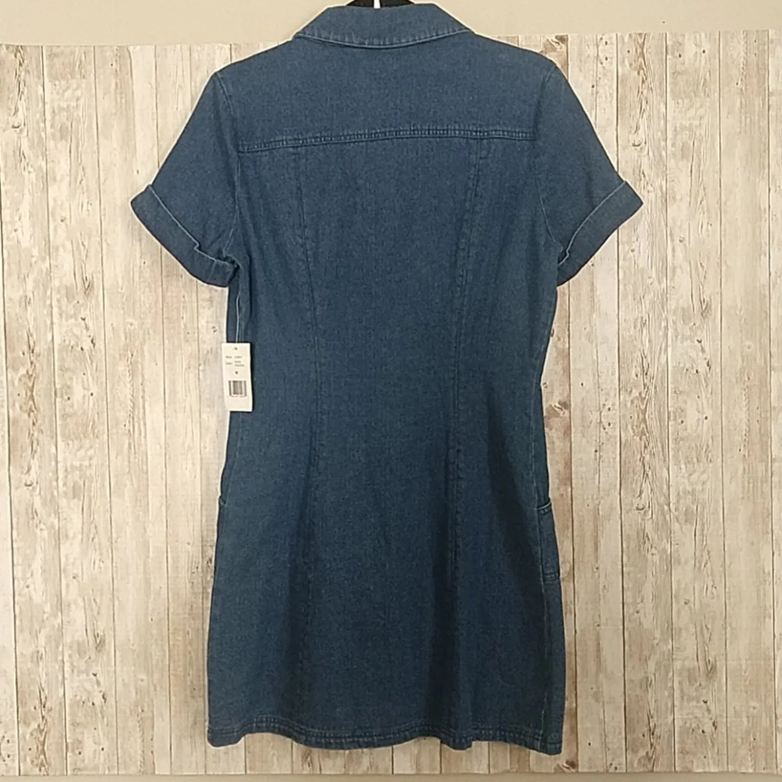 Alexia Admor Denim Romina Shirt Dress Medium
