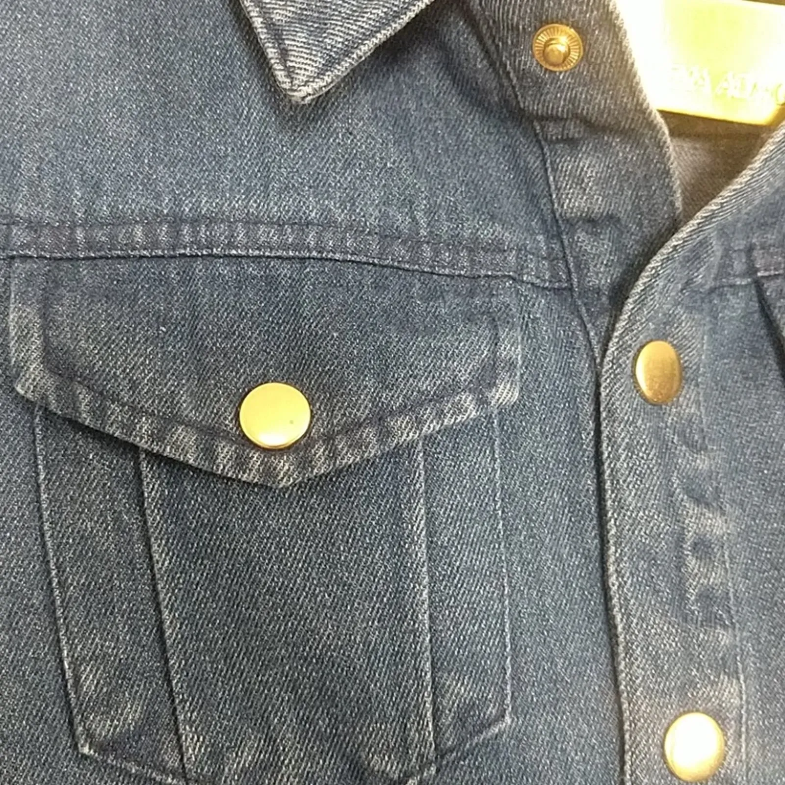 Alexia Admor Denim Romina Shirt Dress Medium