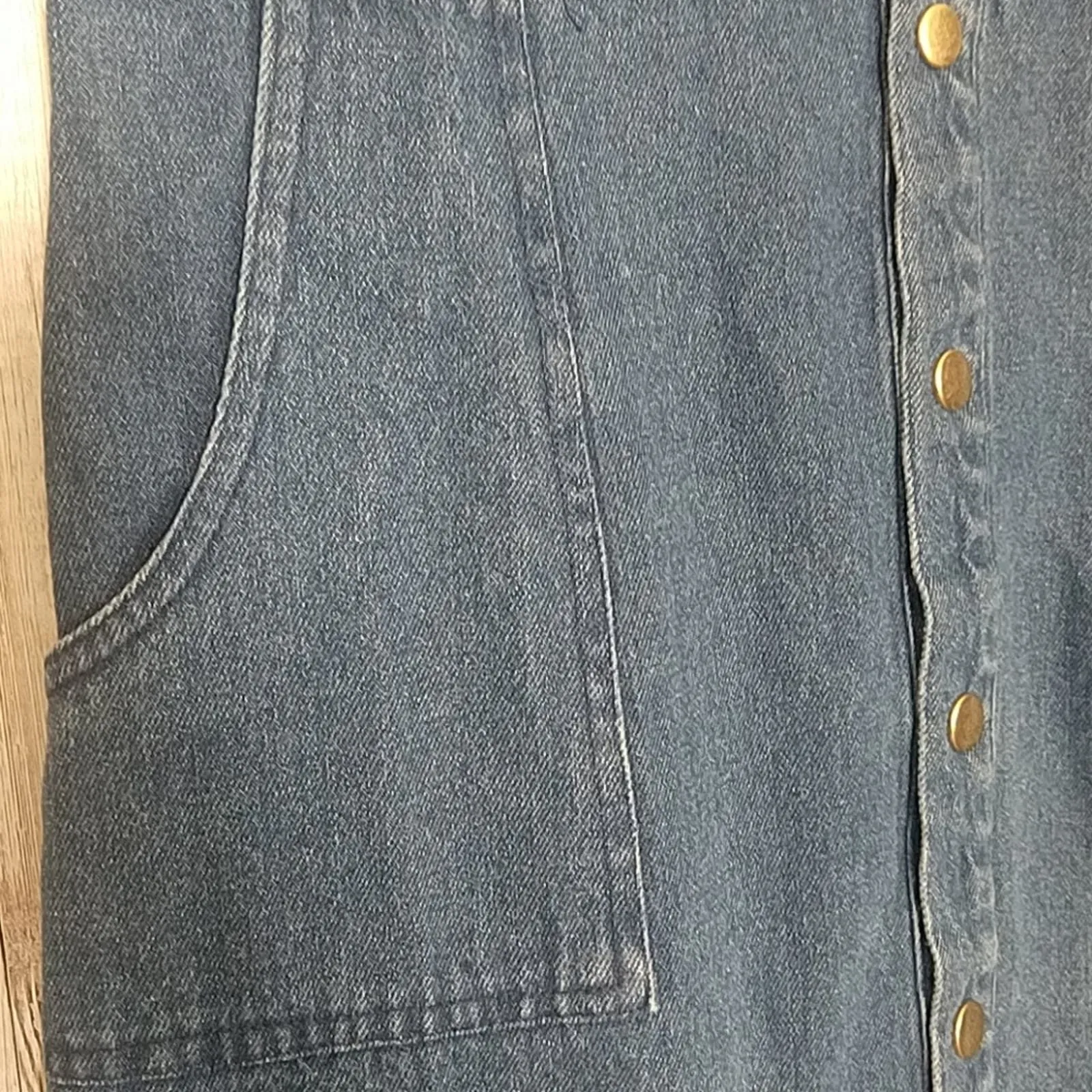Alexia Admor Denim Romina Shirt Dress Medium