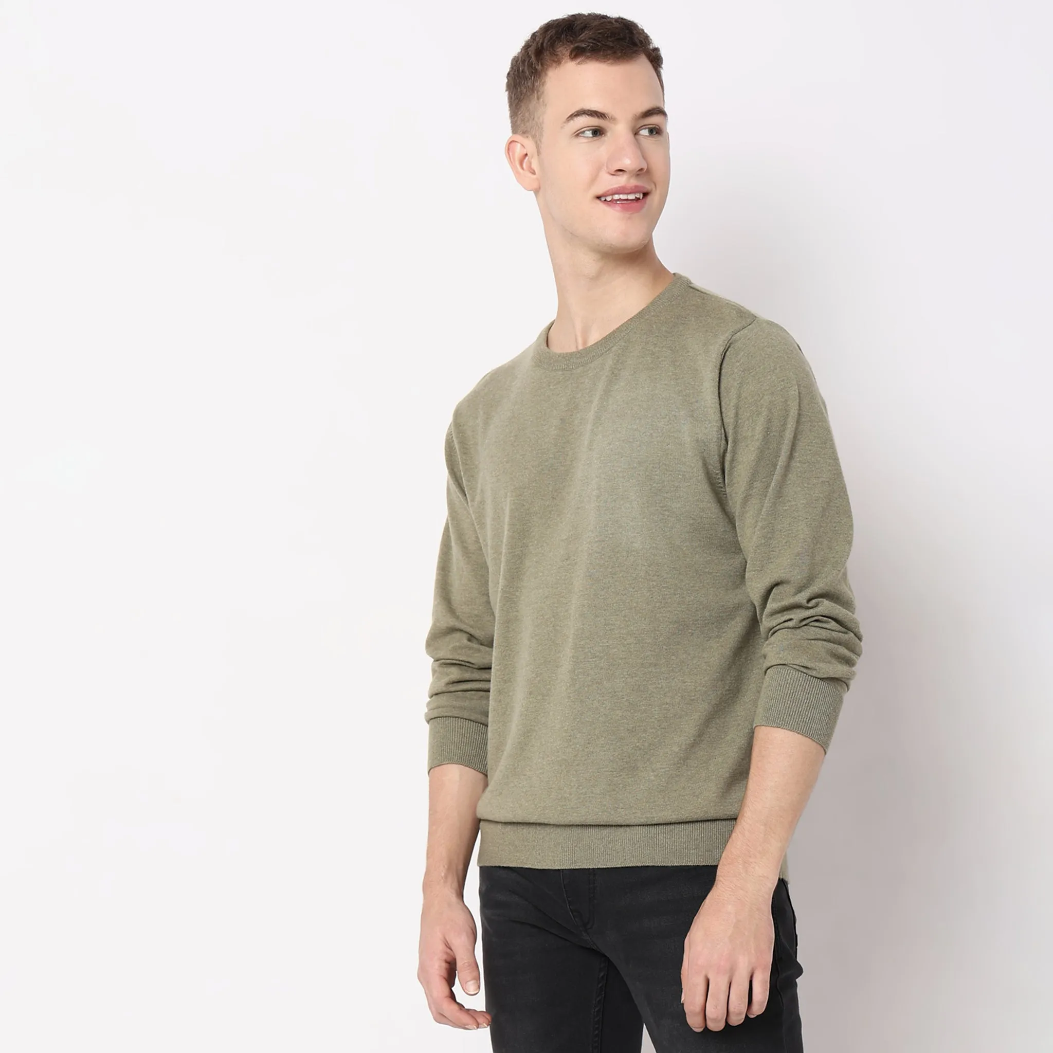 All Day Pullover™ - Comfortable exclusive soft Cotton Blend Hand Knitted with exquisite fashioning