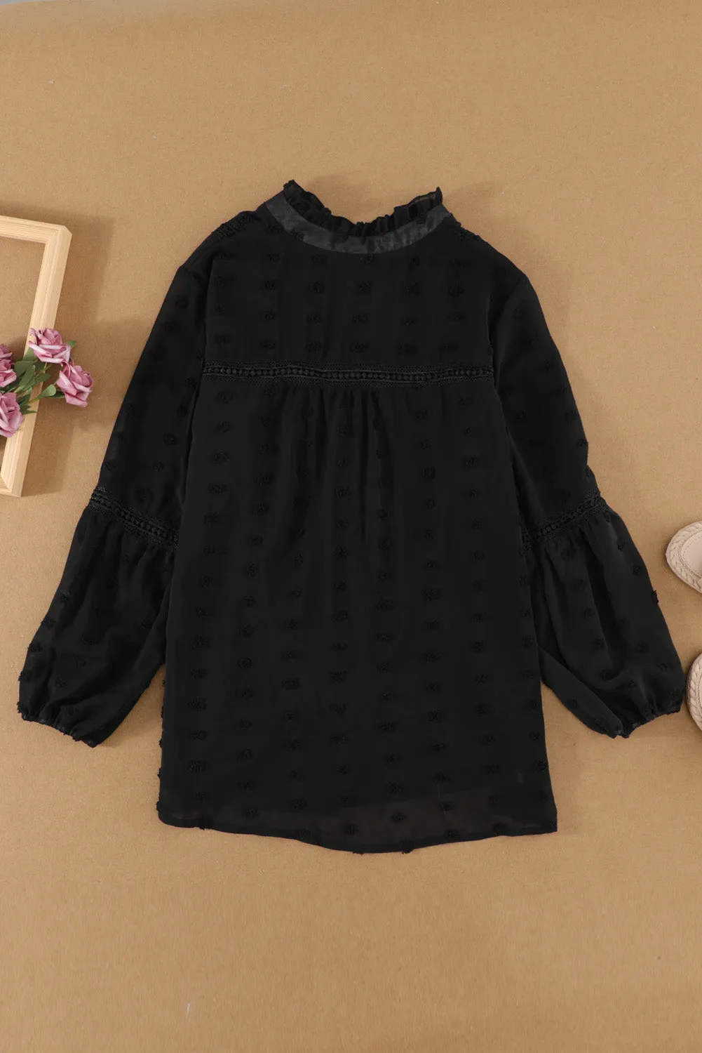 Alluring Dotted Blouse
