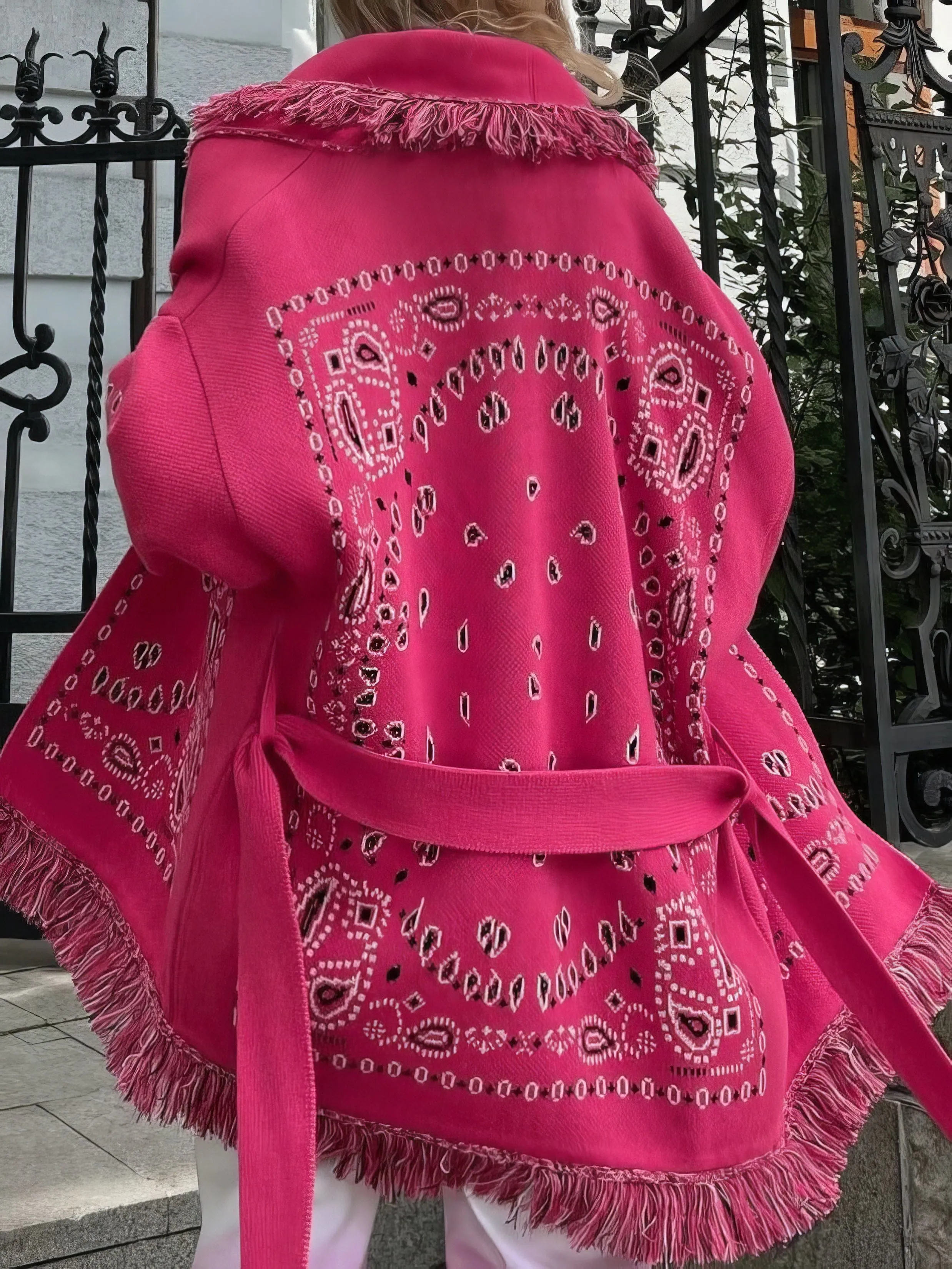Alluring Dotted Blouse