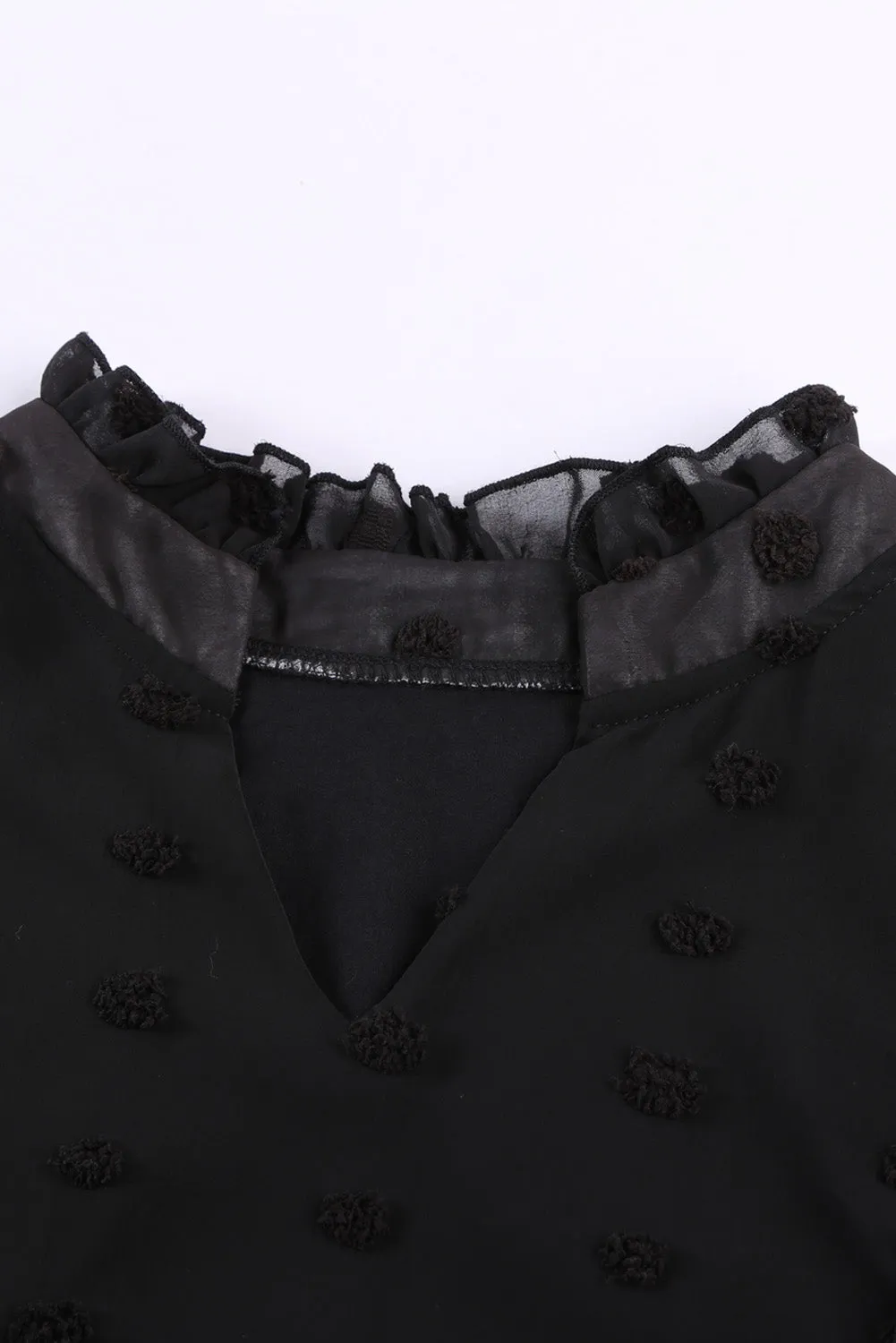 Alluring Dotted Blouse