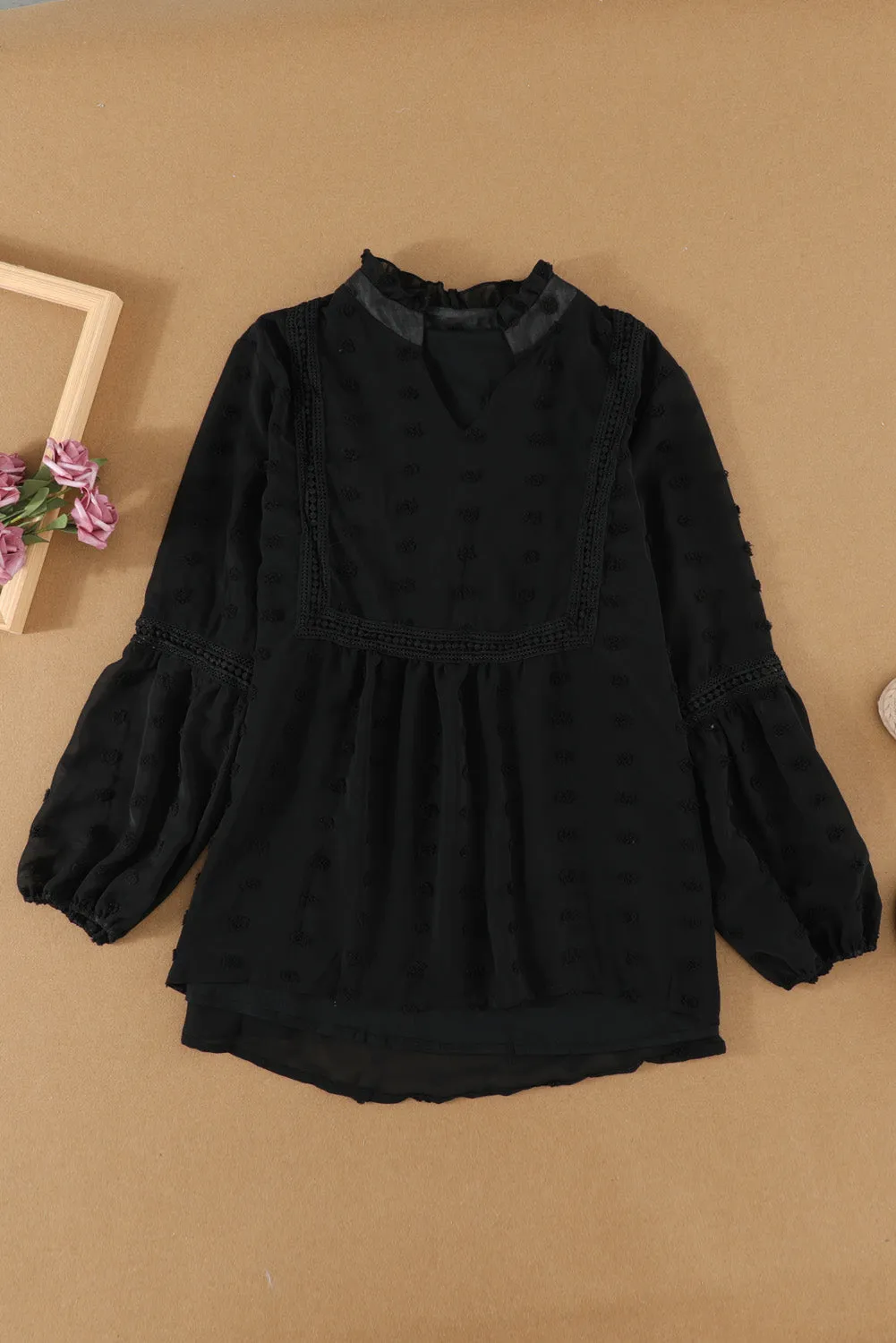 Alluring Dotted Blouse
