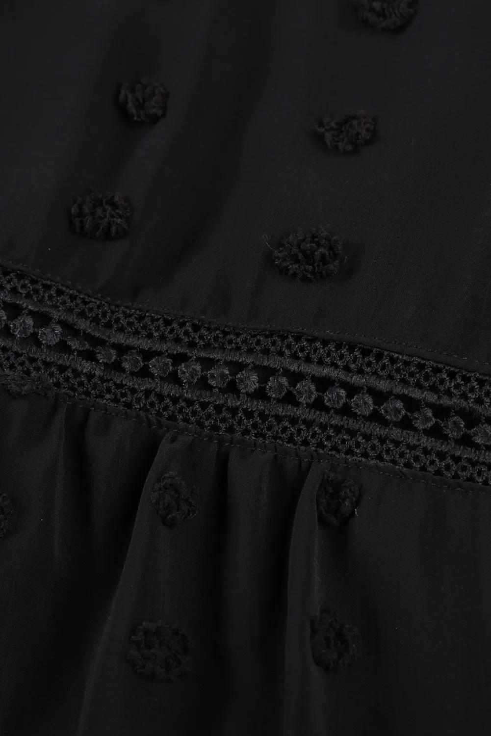 Alluring Dotted Blouse