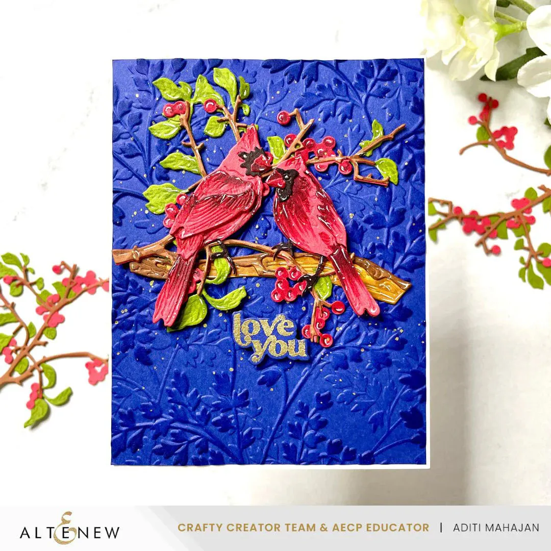 Altenew Berry Branch Layering Die Set
