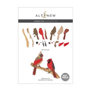 Altenew Cardinal Love Layering Die Set