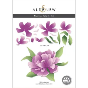 Altenew - Dies - Pink Star Tulip Layering