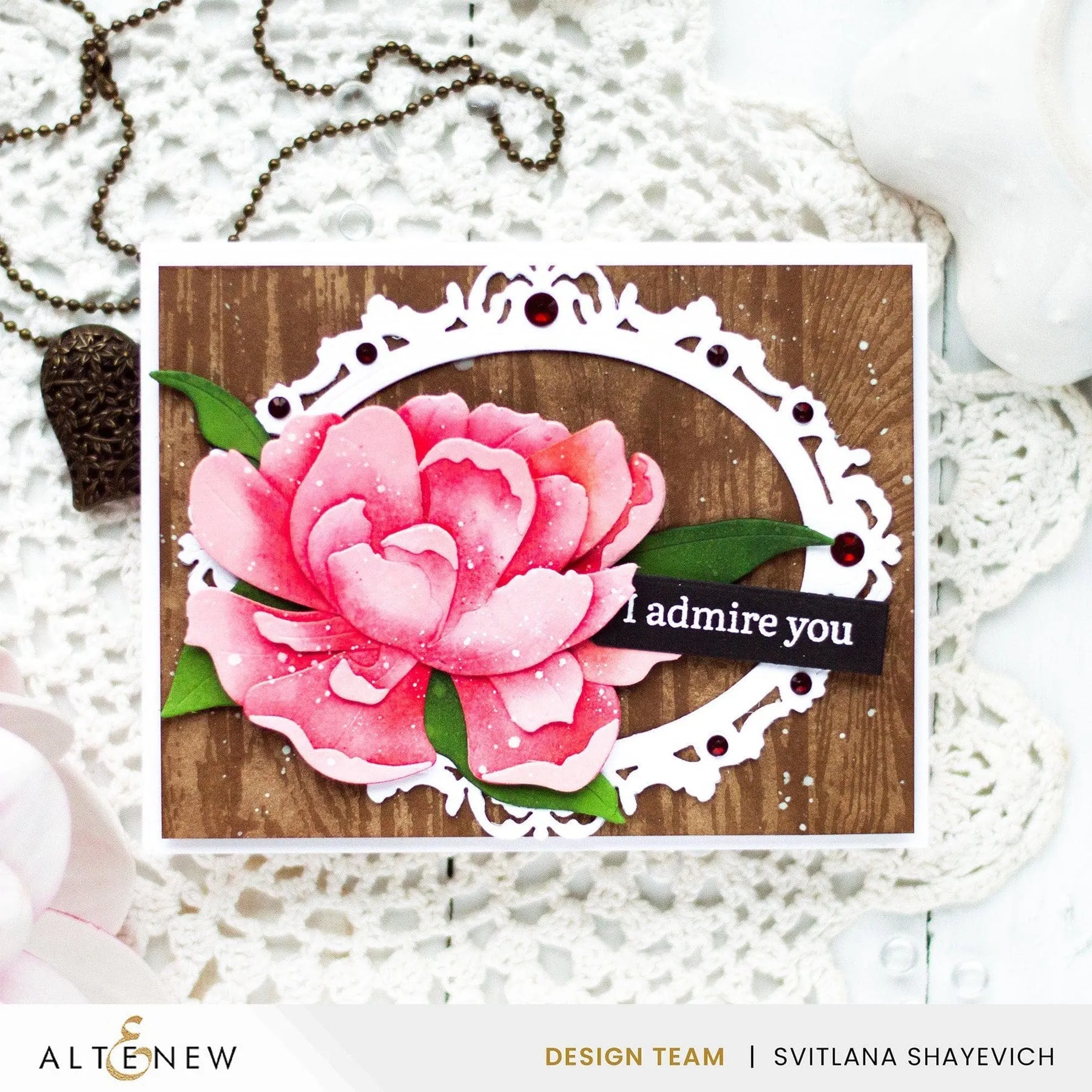 Altenew - Dies - Pink Star Tulip Layering