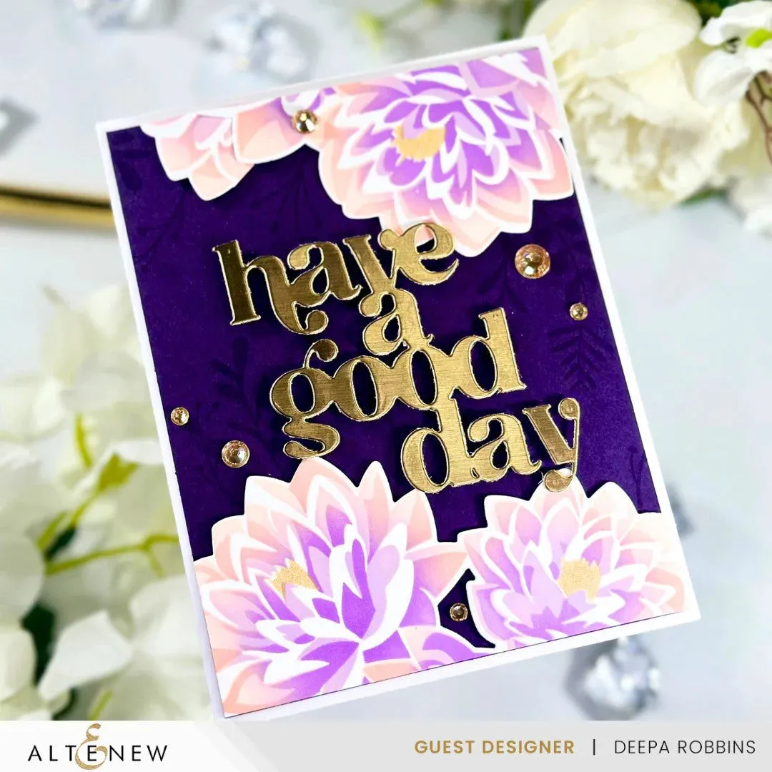 Altenew Dynamic Duo: Modern Dahlia Set