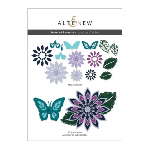 Altenew Jewelled Botanicals Layering Die Set*