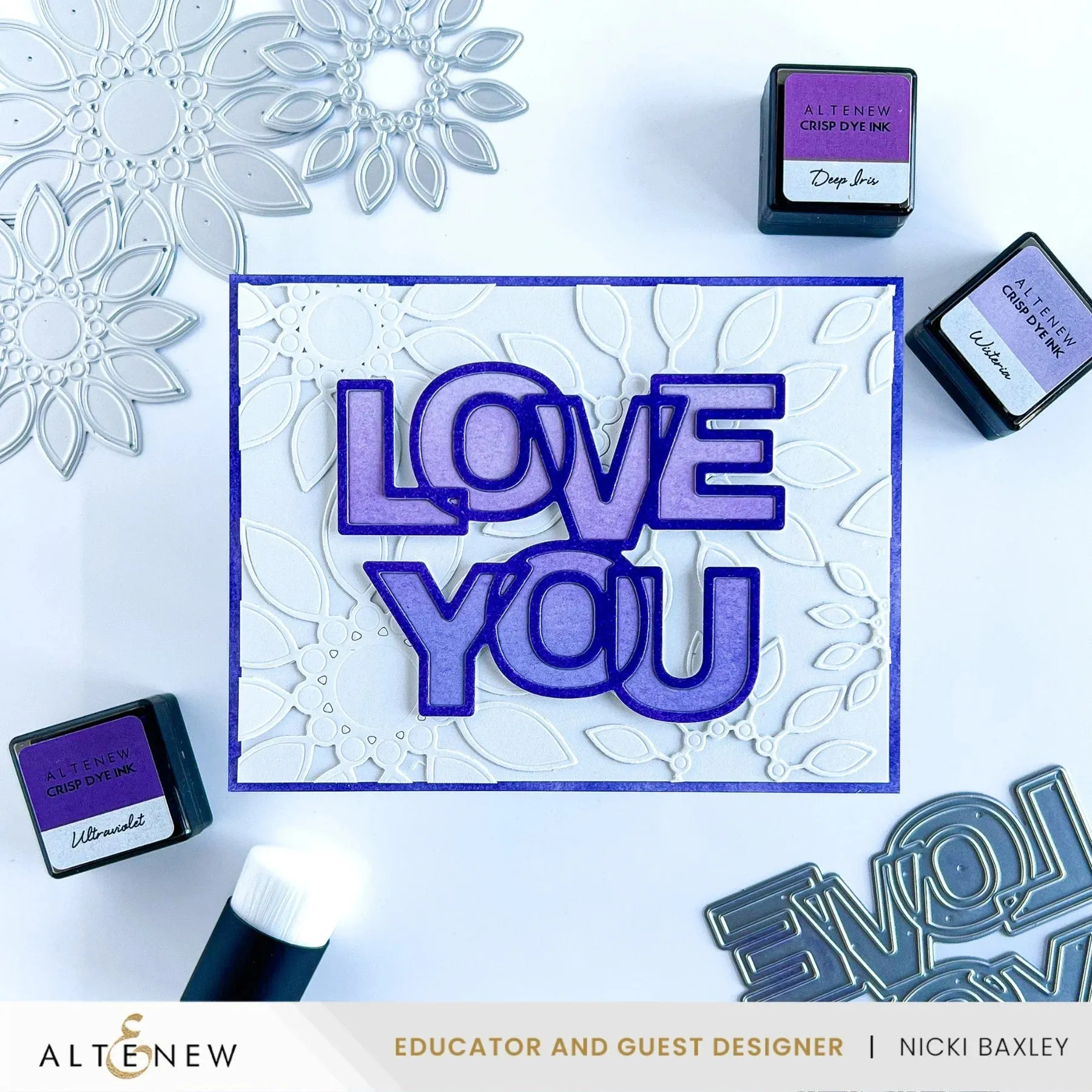 Altenew Jewelled Botanicals Layering Die Set*