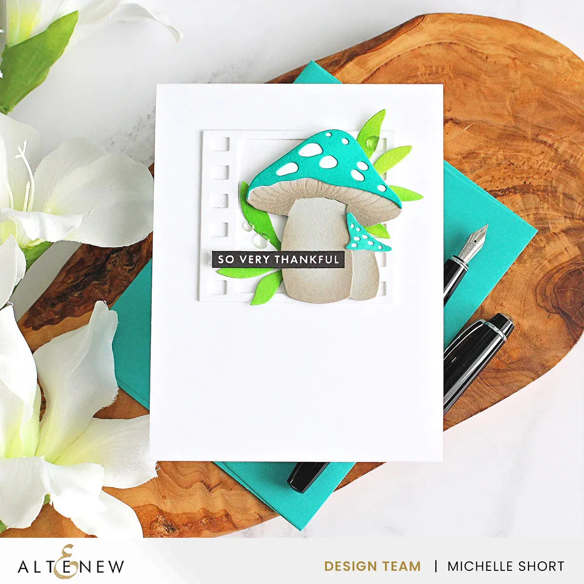 Altenew Mushroom Cottage Layering Die Set
