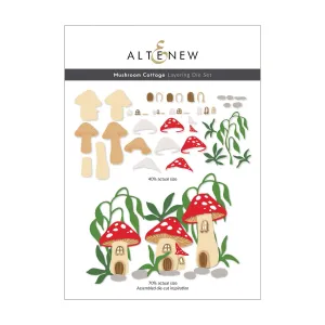 Altenew Mushroom Cottage Layering Die Set