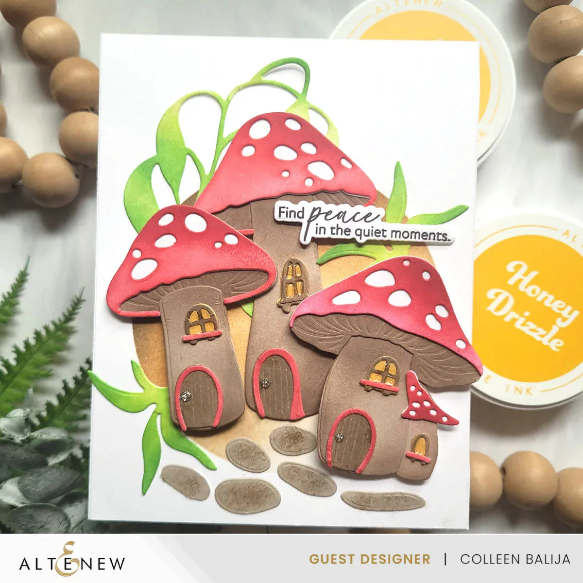 Altenew Mushroom Cottage Layering Die Set