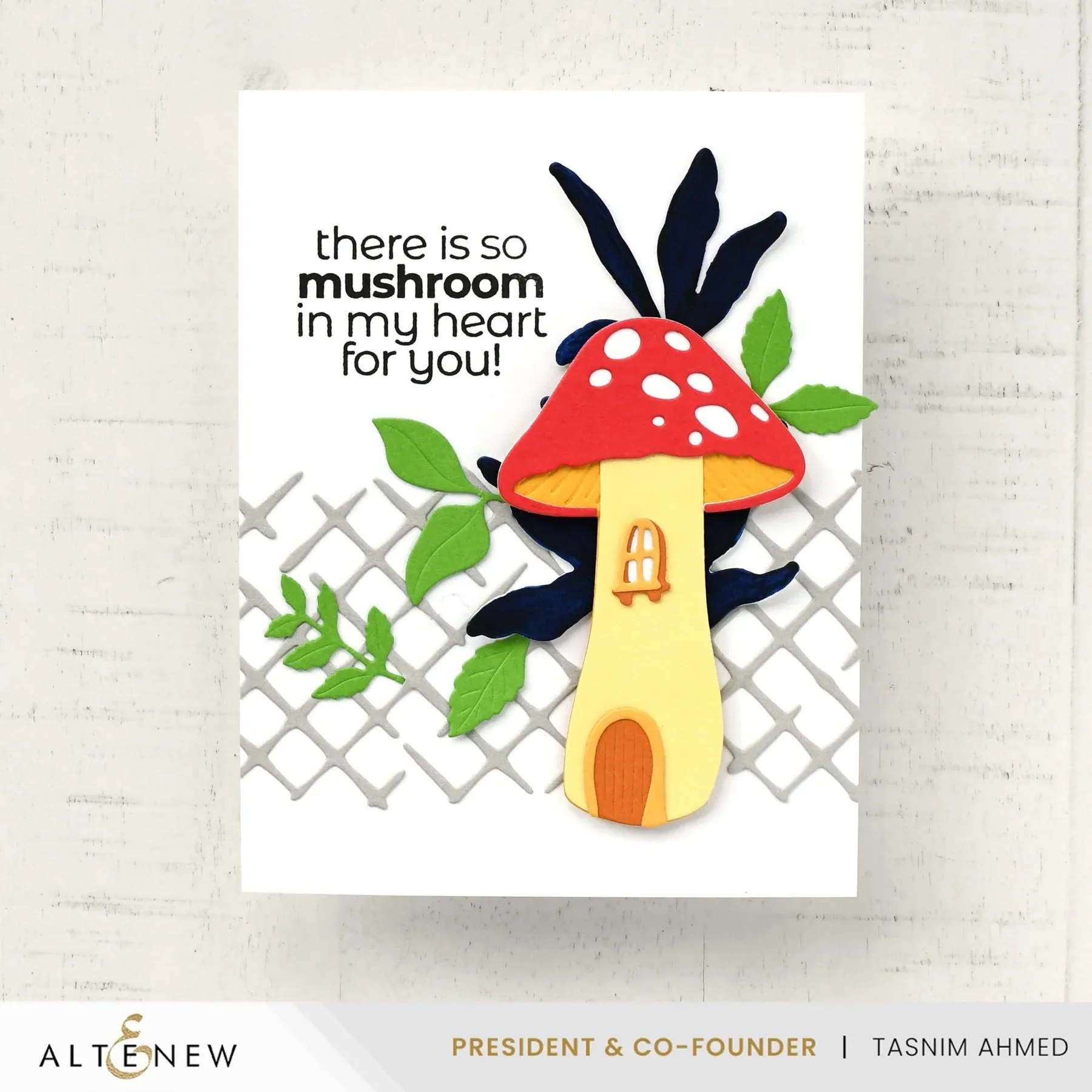 Altenew Mushroom Cottage Layering Die Set