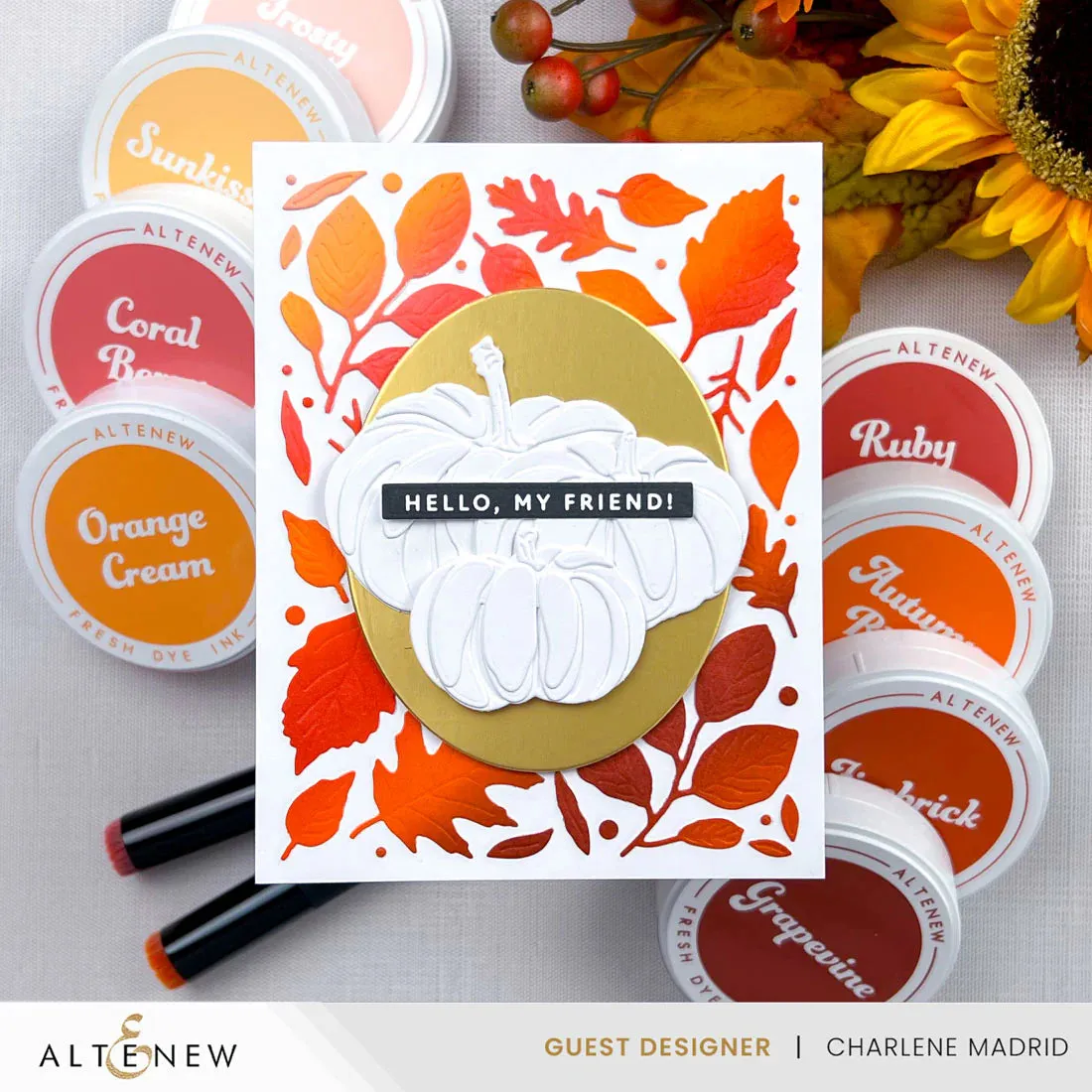 Altenew Pretty Pumpkins Layering Die Set