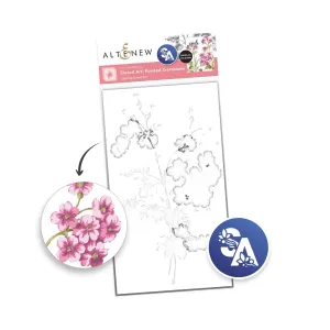Altenew Stencil Art: Painted Geraniums Layering Stencil Set (6 in 1)