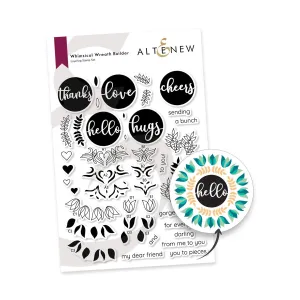 Altenew Whimsical Wreath Builder Layering Stamp Set