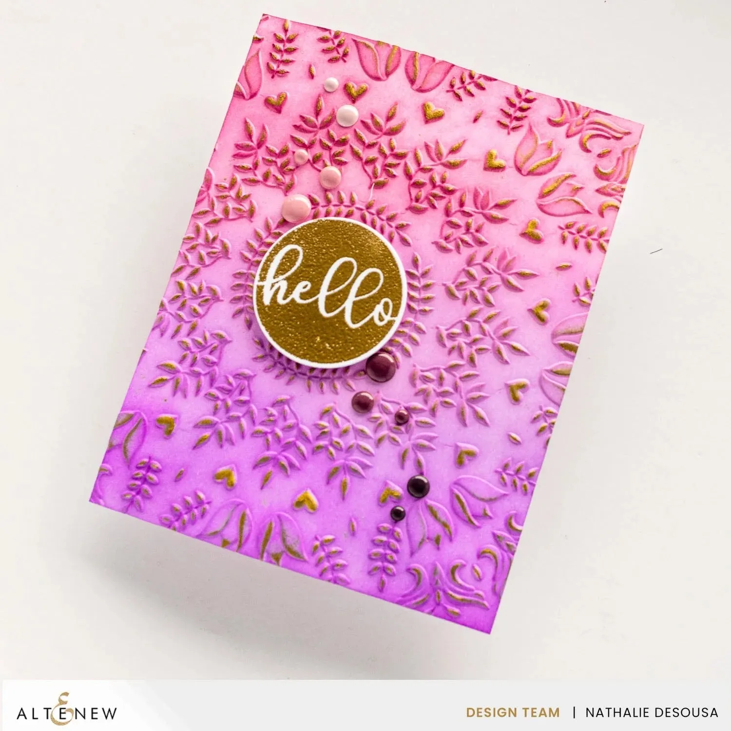 Altenew Whimsical Wreath Builder Layering Stamp Set