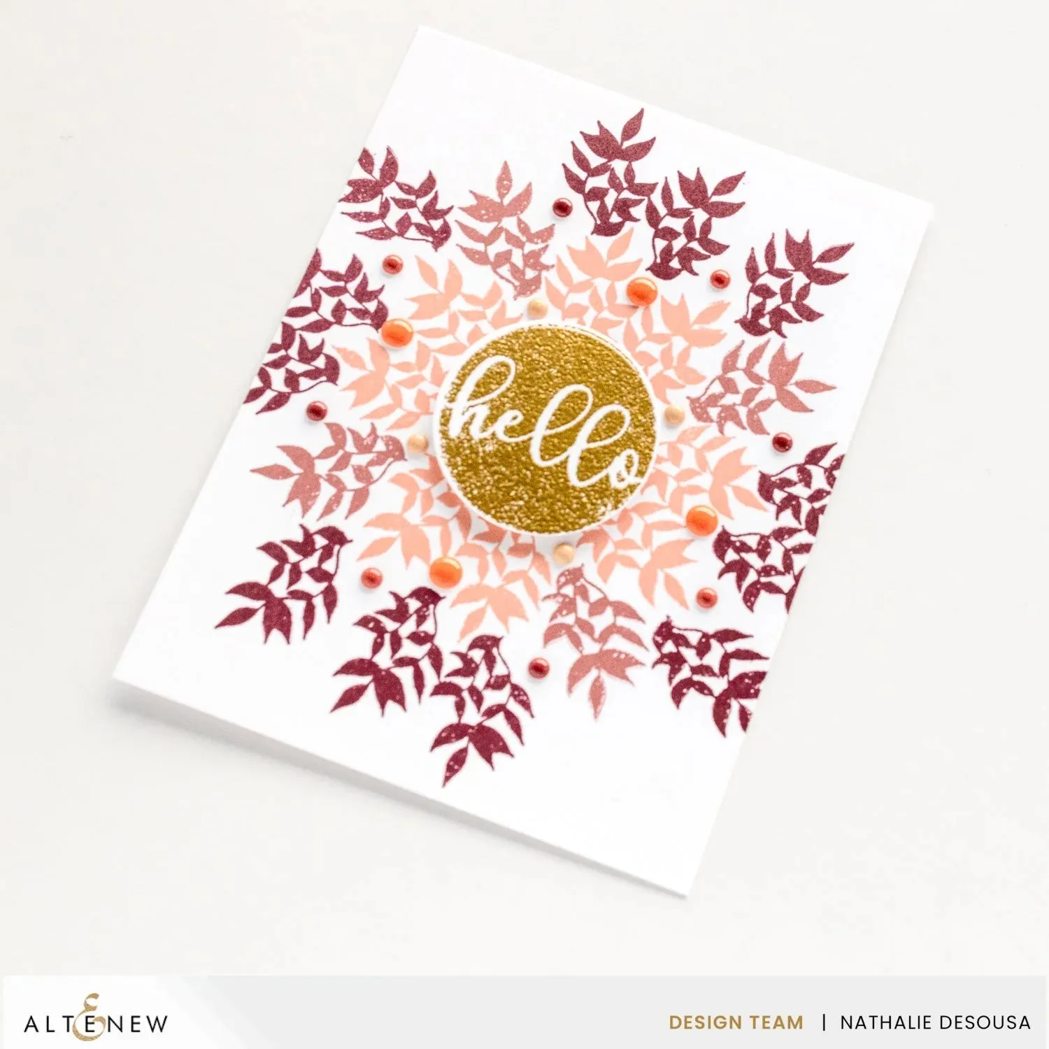 Altenew Whimsical Wreath Builder Layering Stamp Set
