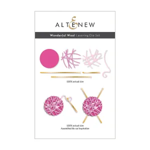 Altenew Wonderful Wool Layering Die Set