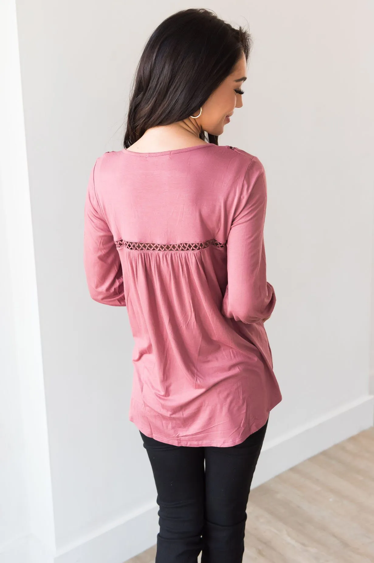 Always On My Mind Modest Layering Top