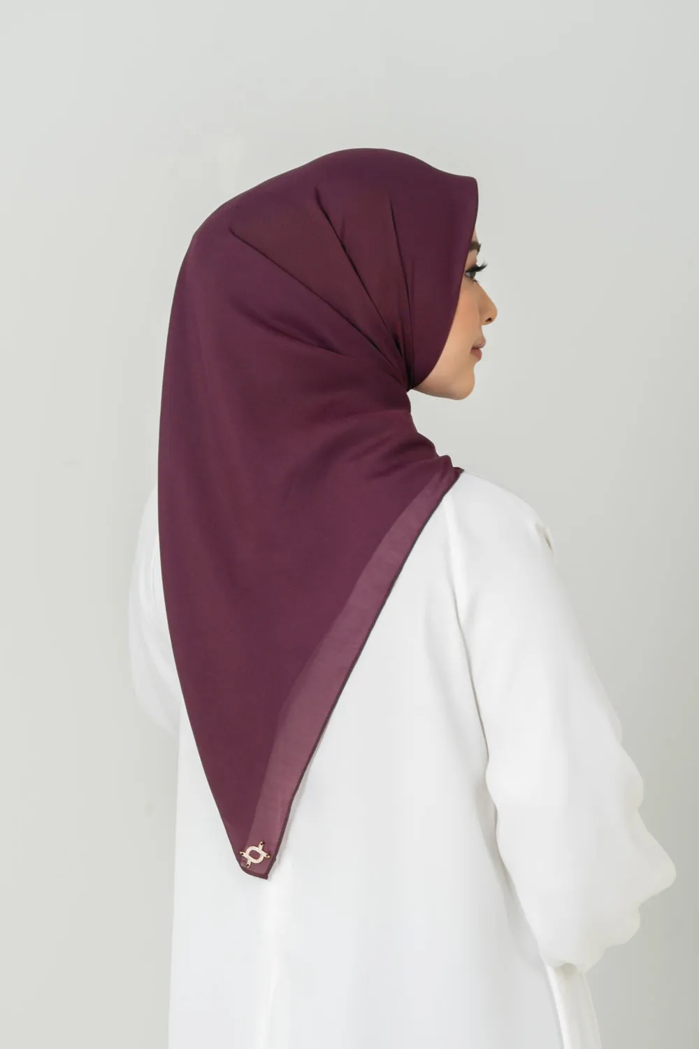 Amore Scarf Plum