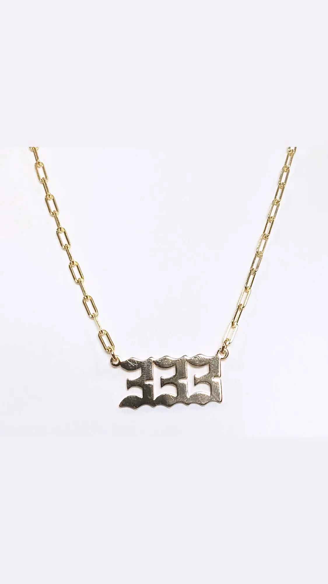 Angel Number Necklace