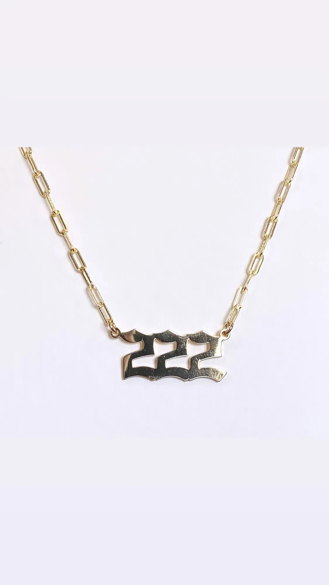 Angel Number Necklace