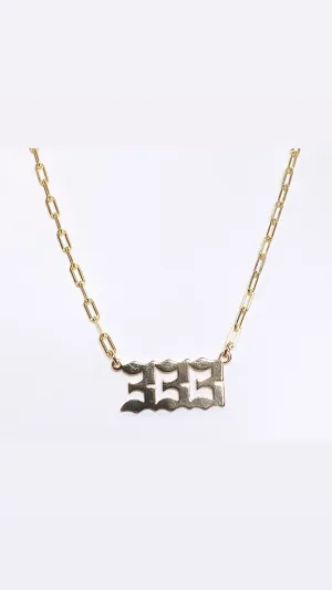 Angel Number Necklace