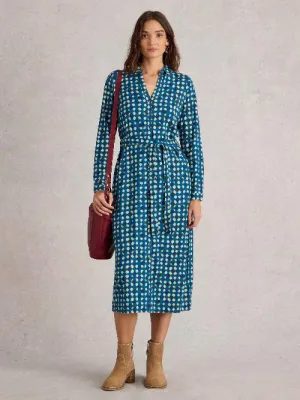 Annie Jersey Shirt Dress