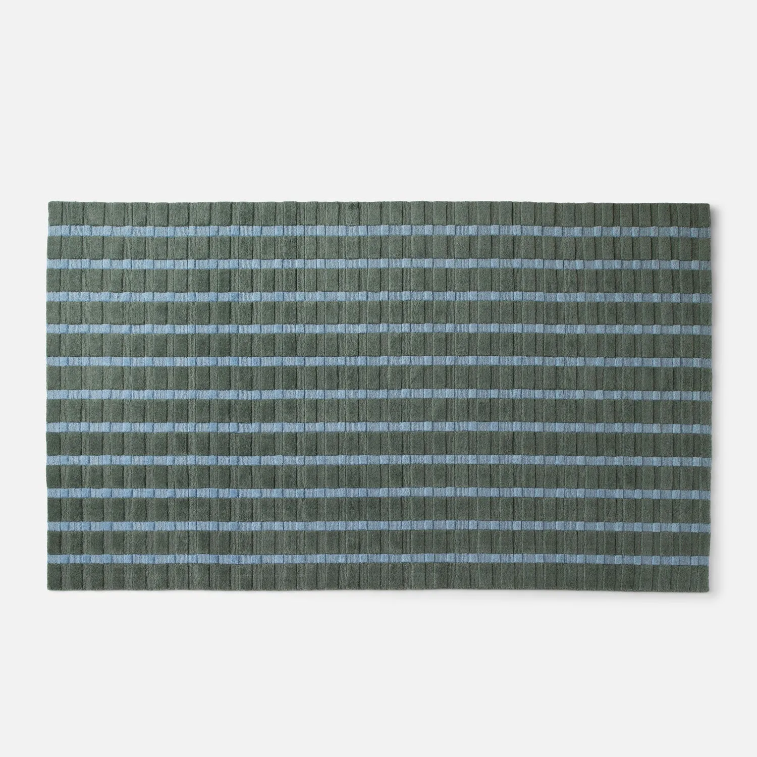 Ashlar Handwoven Wool Rug