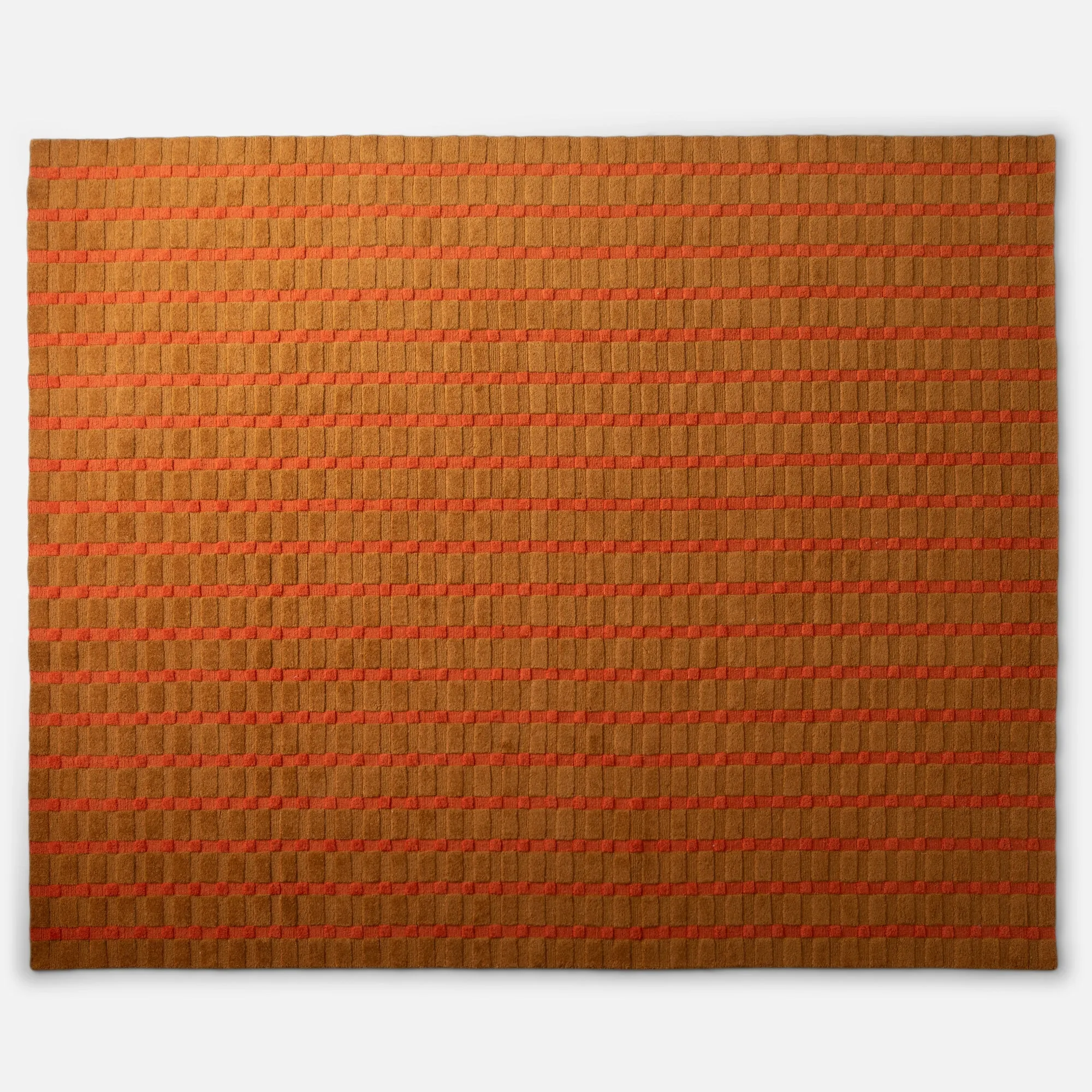 Ashlar Handwoven Wool Rug