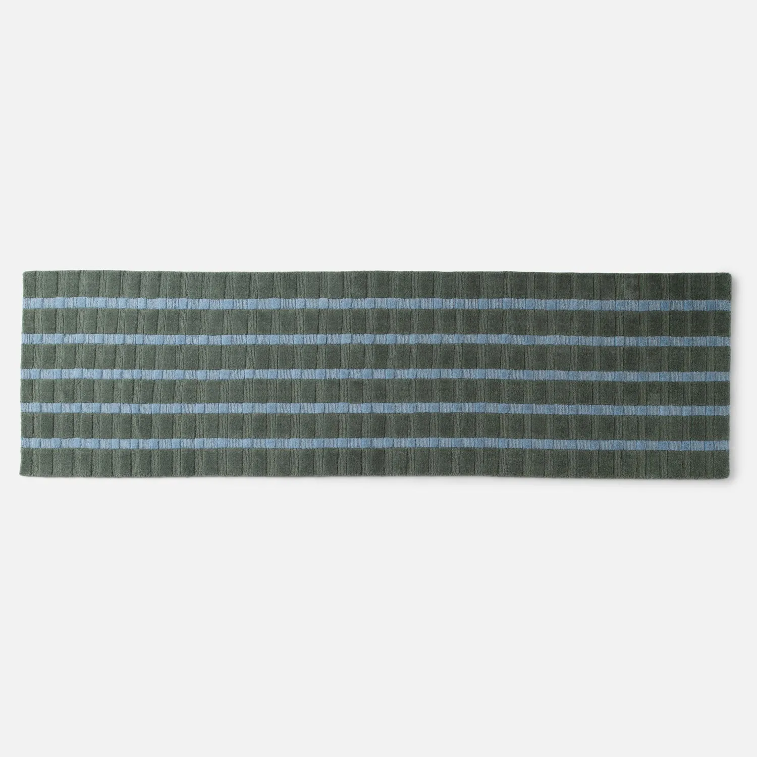 Ashlar Handwoven Wool Rug