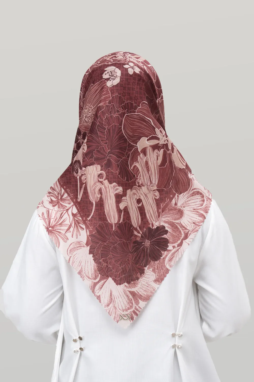 Azalea Scarf Carmine